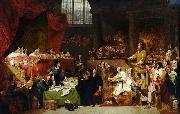 George Hayter Trial of William Lord Russell in 1683, oil painting artist